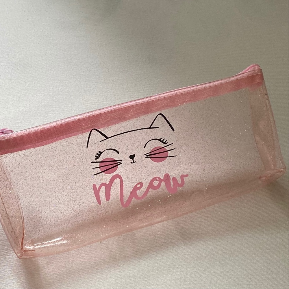 💥3/$25 Makeup Brush Holder Zip Up Case Bag for Storage, Dust Proof Pink Bag